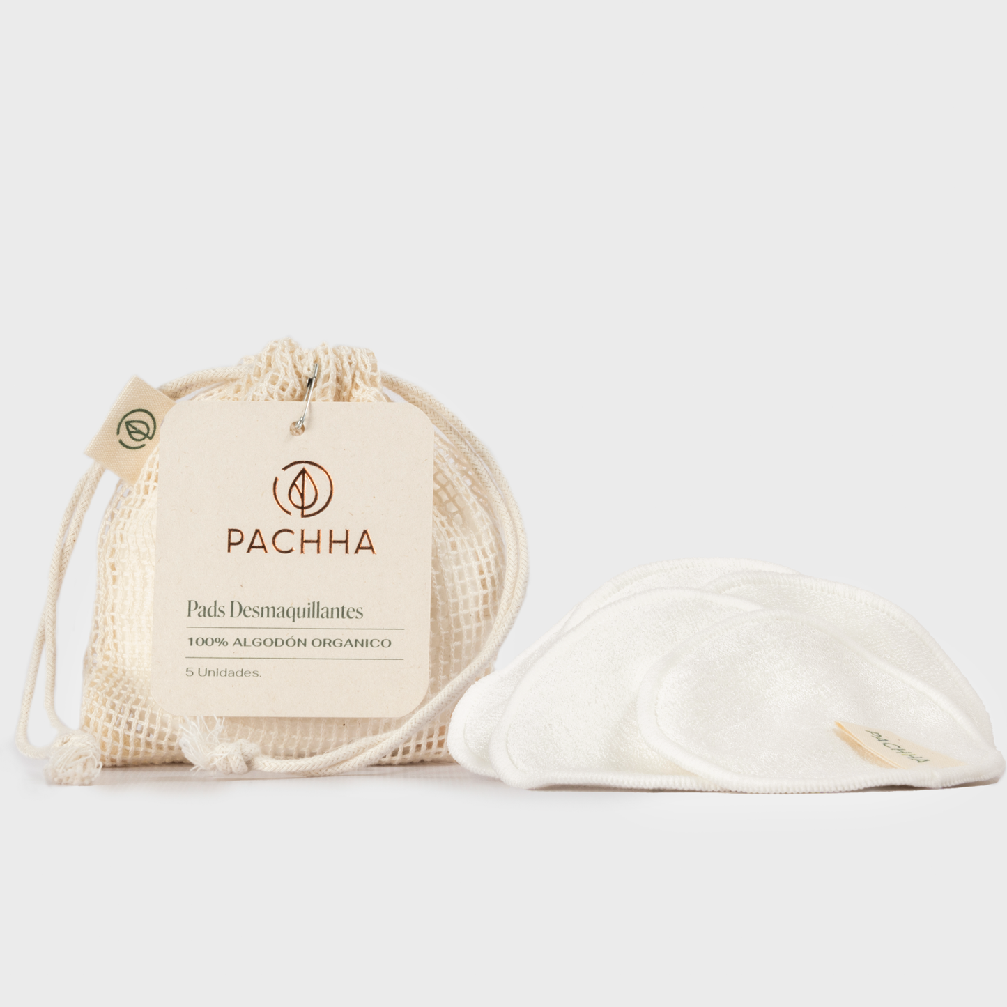 Pads Desmaquillantes Reutilizables x 5 Unidades