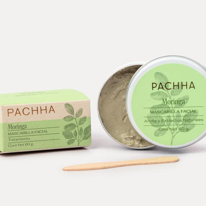 Mascarilla Facial - Moringa y Arcilla 60gr