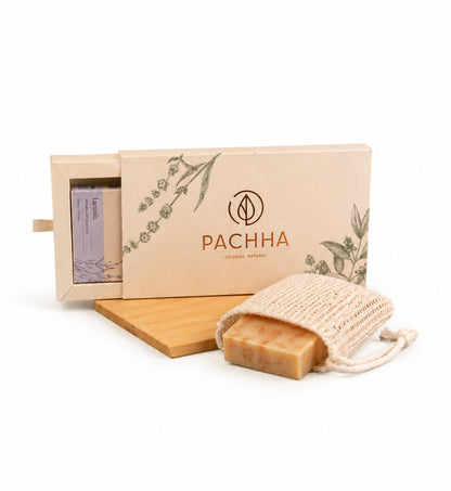 Kit Jabones Corporales + Malla de Ducha